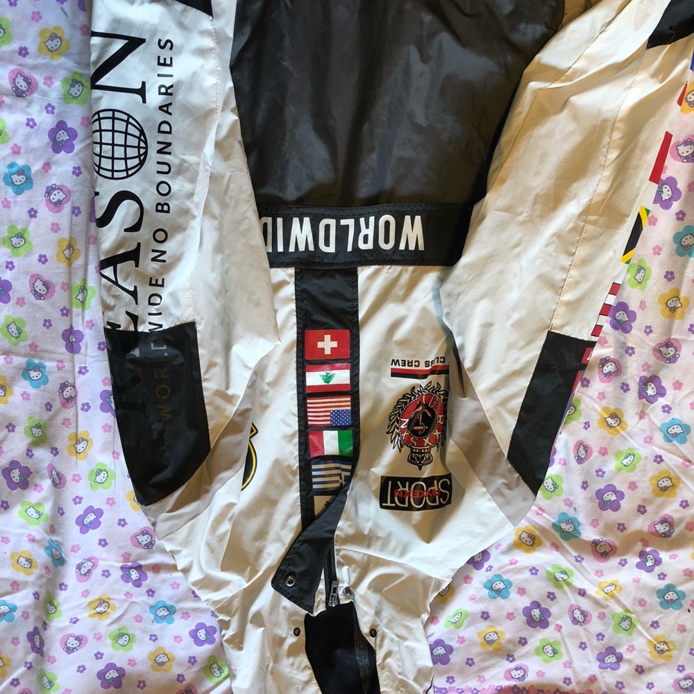 Reason Worldwide sportflag windbreaker Mens large